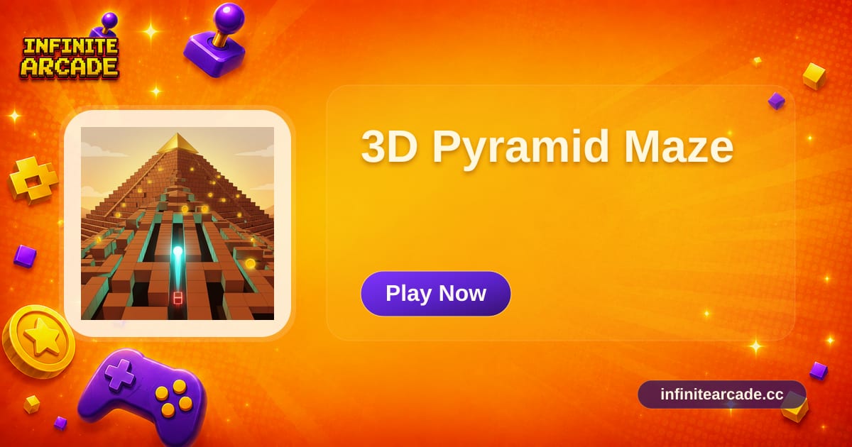 3D Pyramid Maze - Play Online | Infinite Arcade