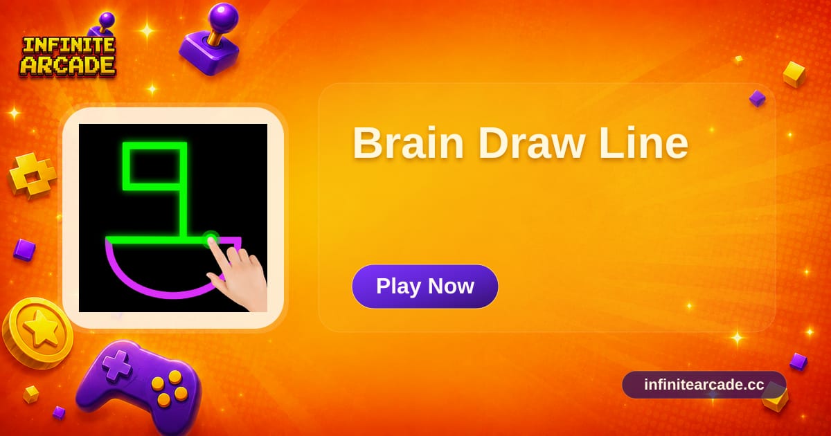 Brain Draw Line - Play Online | Infinite Arcade