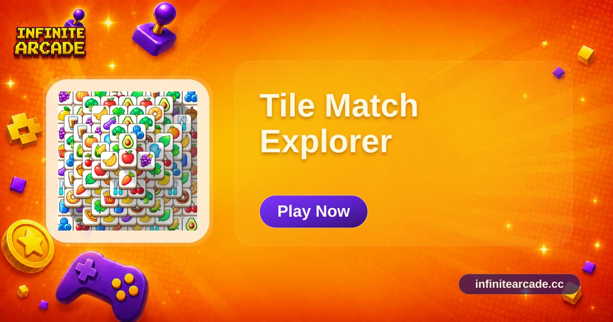 Tile Match Explorer - Play Online | Infinite Arcade